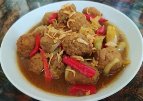 Resep Semur Bola Daging Cincang
