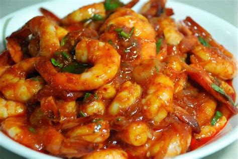 Resep Menu Udang Asam Manis